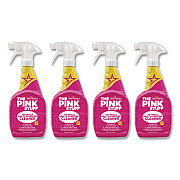 The Pink Stuff Miracle Multi-Purpose Cleaner, Floral Scent, 25.4 oz Spray Bottle, 4/Carton (823788CT)