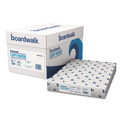 Boardwalk Ledger Size Copy Paper, 92 Bright, 20 lb Bond Weight, 11 x 17, White, 500 Sheets/Ream, 5 Reams/Carton (28110)