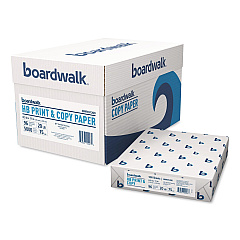 Boardwalk High-Bright Multipurpose Paper, 96 Bright, 20 lb Bond Weight, 8.5 x 11, White, 500 Sheets/Ream, 10 Reams/Carton (91200)