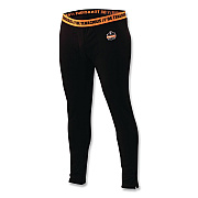 ergodyne N-Ferno 6480 Midweight Base Layer Pants, Small, Black (40802)