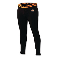 ergodyne N-Ferno 6480 Midweight Base Layer Pants, 4X-Large, Black (40808)