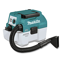 LXT 18 V Li-Ion HEPA Dust Extractor/Vacuum (Tool Only), 2 gal Tank Capacity, Black/Teal/White (XCV11Z)