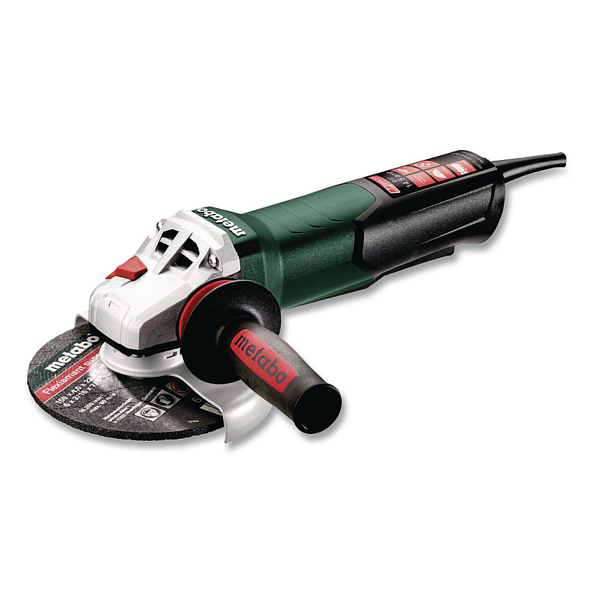 WEP 19-150 Q M-Brush Angle Grinder, 6" Wheel, 9,600 RPM, 14.5 A (613111420)