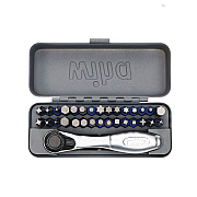 32-Piece GoBox TerminatorBlue Impact Bit Set with Mini Ratchet (76889)