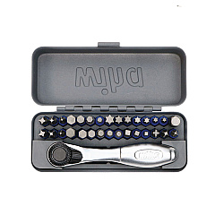 32-Piece GoBox TerminatorBlue Impact Bit Set with Mini Ratchet (76889)