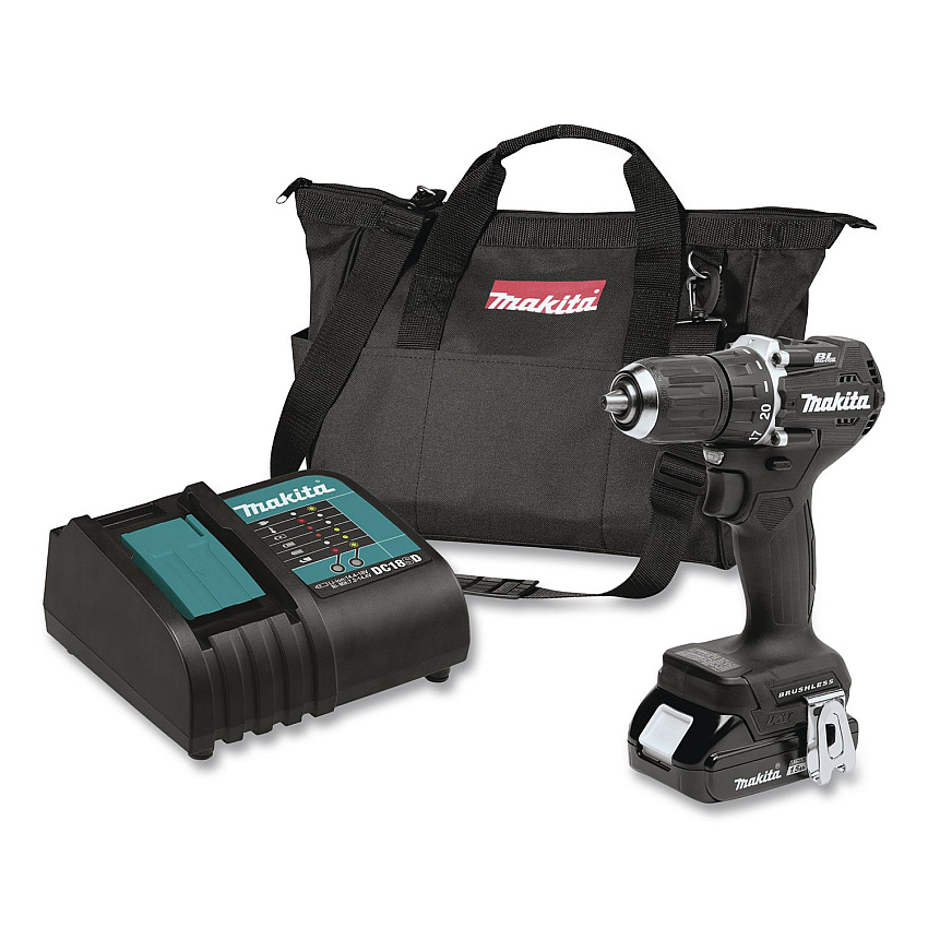 18V LXT Sub-Compact Brushless Lithium-Ion 1/2" Cordless Driver Drill Kit (XFD15SY1BR)