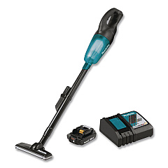 LXT 18 V Compact Cordless Vacuum Kit (Reconditioned), Black/Teal/White (XLC02R1BR)