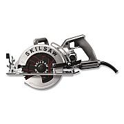 7-1/4" Aluminum Worm Drive Circular Saw with Carbide Blade, 0 to +51 Degree Bevel Range, 24 T Blade (SPT77W01)