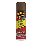 Flex Seal Liquid Rubber Sealant Coating Aerosol, 14 oz Aerosol Can, Dries Brown, 6/Carton (FSBRNR20)