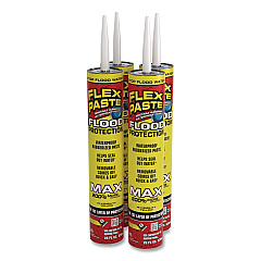 Flex Paste Flood Protection Paste, 28 oz Cartridge, Dries Yellow, 4/Carton (RPSYELR28)