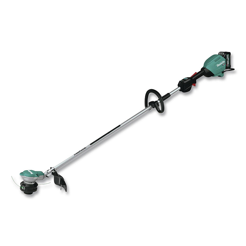 40V max XGT Lithium-Ion Brushless 15" Cordless String Trimmer Kit, (Reconditioned), 68.25" Length, Teal/Black/Silver (GRU01M1R)