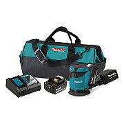 18V LXT Lithium-Ion 5" Cordless Random Orbit Sander Kit, (Reconditioned), 3 Speeds (XOB01R)