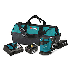 18V LXT Lithium-Ion 5" Cordless Random Orbit Sander Kit, (Reconditioned), 3 Speeds (XOB01R)
