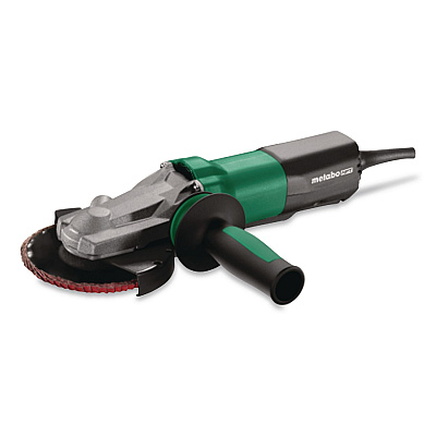 WEPF 9-125 Flat Head Paddle Switch Corded Angle Grinder, 5" Wheel, 8 Amp (646069420)