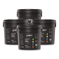 Surface Care Wipes, 1-Ply, 6 x 8, Fresh Scent, White, 800/Bucket, 4 Buckets/Carton (GRI5RW1BCS)