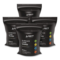Surface Care Wipes, 1-Ply, 6 x 8, Fresh, White, 800/Pack, 4 Packs/Carton (GRI5RW4)