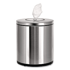 Stainless Steel Tabletop Wipes Dispenser, 10 x 10 x 11.75, Brushed Stainless Steel (GRI510T)