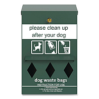 Wall-Mount Pet Waste Roll Bag Dispenser (FLO13RDG)