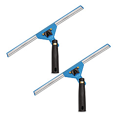 Swivel Window Squeegee with Quick Release, 14" Wide Blade, 2/Pack (GRI1292PK)