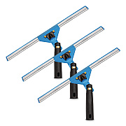 Swivel Window Squeegee with Quick Release, 14" Wide Blade, 3/Pack (GRI1293PK)
