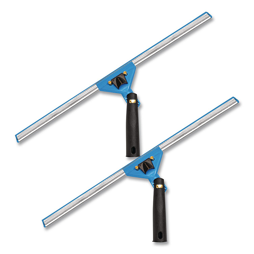 Swivel Window Squeegee with Quick Release, 18" Wide Blade, 2/Pack (GRI129182PK)