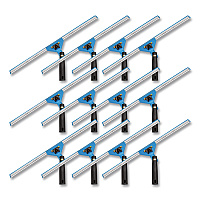 Swivel Window Squeegee with Quick Release, 18" Wide Blade, 12/Carton (GRI1291812PK)