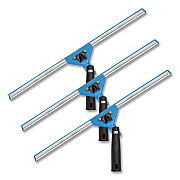Swivel Window Squeegee with Quick Release, 18" Wide Blade, 3/Pack (GRI129183PK)