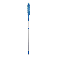 Flexible Wand Duster with Microfiber and Chenille Sleeve and 6 ft Telescopic Pole (GRI1756F)