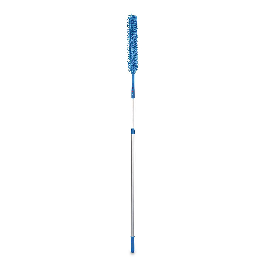 Flexible Wand Duster with Microfiber and Chenille Sleeve and 6 ft Telescopic Pole, 2/Kit (GRI1756F2PK)