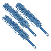 Flexible Wand Duster with Microfiber and Chenille Sleeve, 22" Length, 3/Pack (GRI1763PK)