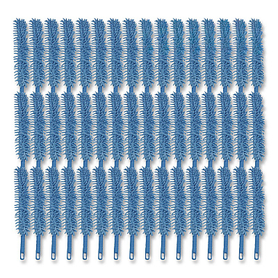 Flexible Wand Duster with Microfiber and Chenille Sleeve, 22" Length, 48/Carton (GRI17648PK)