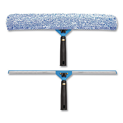 Swivel Window Washing Kit with Squeegee and Washer, 18" Wide (GRI13618)