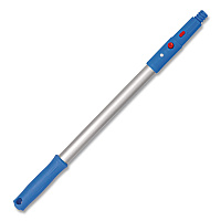 20" Aluminum Pole with Click/Lock Adapter Cone, Blue/Silver (GRI107)