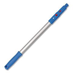 20" Aluminum Pole with Click/Lock Adapter Cone, Blue/Silver (GRI107)