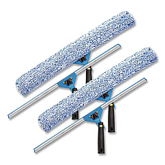 Swivel Window Washing Kit with Squeegee and Washer, 18" Wide, 2/Kit (GRI136182PK)
