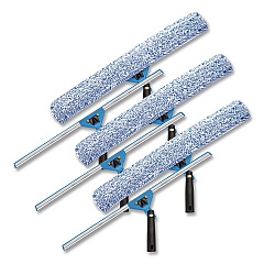 Swivel Window Washing Kit with Squeegee and Washer, 18" Wide, 3/Kit (GRI136183PK)
