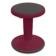 MooreCo Hierarchy Grow Stool, Short, Backless, Supports Up to 250 lbs, 14" to 18" Seat Height, Currant Seat, Currant Base (50960CURRANT)