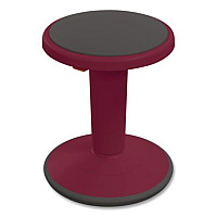 MooreCo Hierarchy Grow Stool, Short, Backless, Supports Up to 250 lbs, 14" to 18" Seat Height, Currant Seat, Currant Base (50960CURRANT)