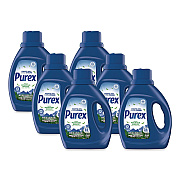 Purex Mountain Breeze Liquid Laundry Detergent, 35 Loads, 40 oz Bottle, 6/Carton (05598CT)