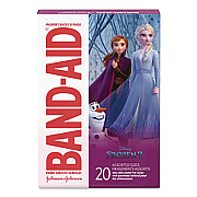 BAND-AID Disney Frozen II Adhesive Bandages, Assorted Sizes, 20 Bandages (116317)