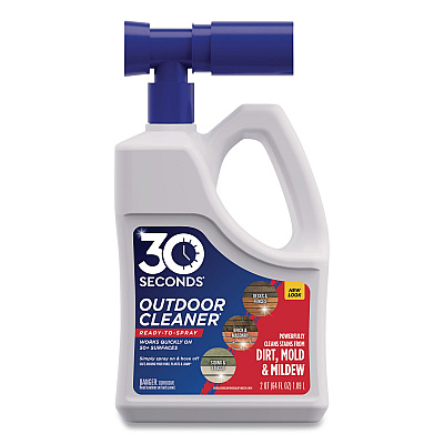 WEIMAN 30 Seconds Outdoor Cleaner Ready-to-Spray, 64 oz Hose-End Spray Bottle (6430SJ)