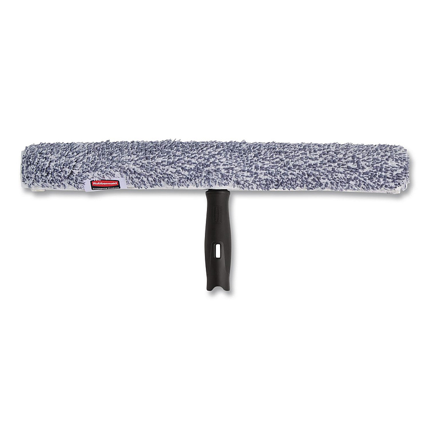Rubbermaid Commercial Microfiber Glass Washer, 18" Wide Blade (2221957)