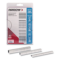 Heavy Duty Staples, 0.25" Leg/0.38" Leg/0.5" Leg, 0.41" Crown, Silver, 1,875/Box (50MP)