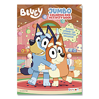 Bluey Jumbo Coloring and Activity Book, Ages 3 and Up, 64 Pages (63350)