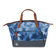 Eco Iced Tie Dye Blue Insulated Lunch Bag, 9.5" x 6.25" x 11.5", Blue (10003574)