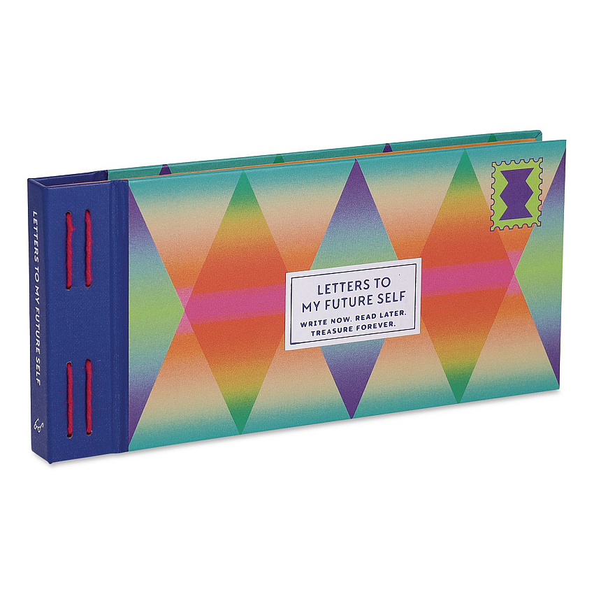 Chronicle Books Guided Journal: Letters to My Future Self, Multicolor Cover, (12) 3.5 x 7.75 Sheets (978179722769)