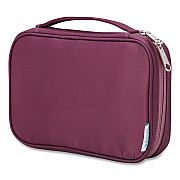 Travel Jewelry Organizer, 7.4 x 5.6, Maroon (SOLS0001)