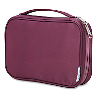 Travel Jewelry Organizer, 7.4 x 5.6, Maroon (SOLS0001)