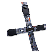 Polyester Luggage Strap, 75", Multicolor (L0AS0002)