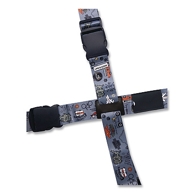 Polyester Luggage Strap, 75", Multicolor (L0AS0002)